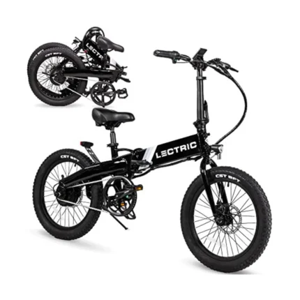 LECTRIC XP™ Lite Electric Bike Adult Folding Bikes - Lightweight & Versatile 40+ Mile Range 20mph Top Speed