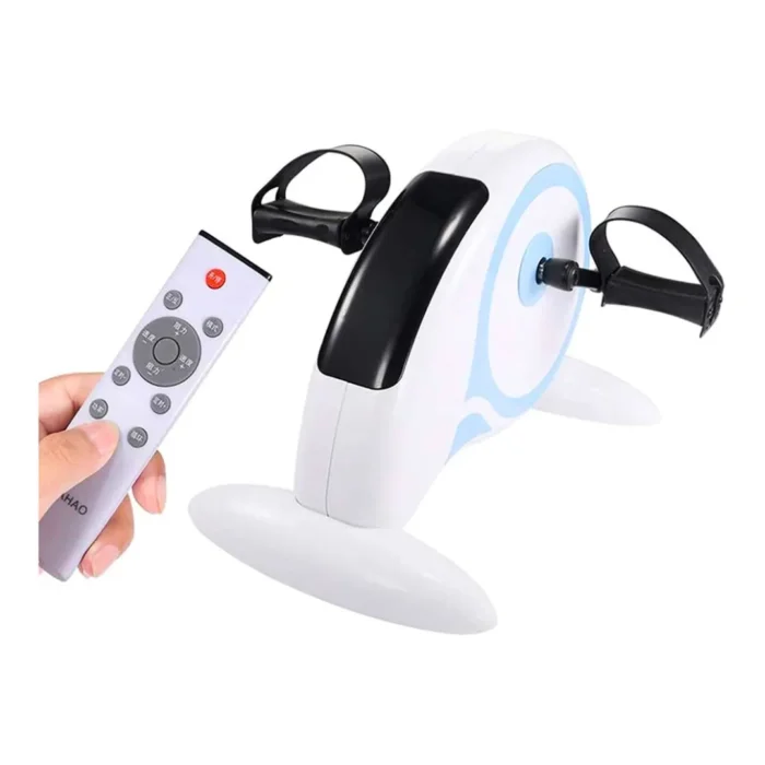 Wireless Electric Limb Exercise Machine Portable Mini Exercise Bike Stepper Adjustable Seat & Resistance Postoperative Rehabilitation Trainer